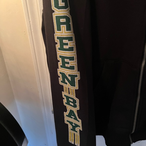 Green bay Packers Sweatshirt hoodie with zipper - Picture 2 of 4